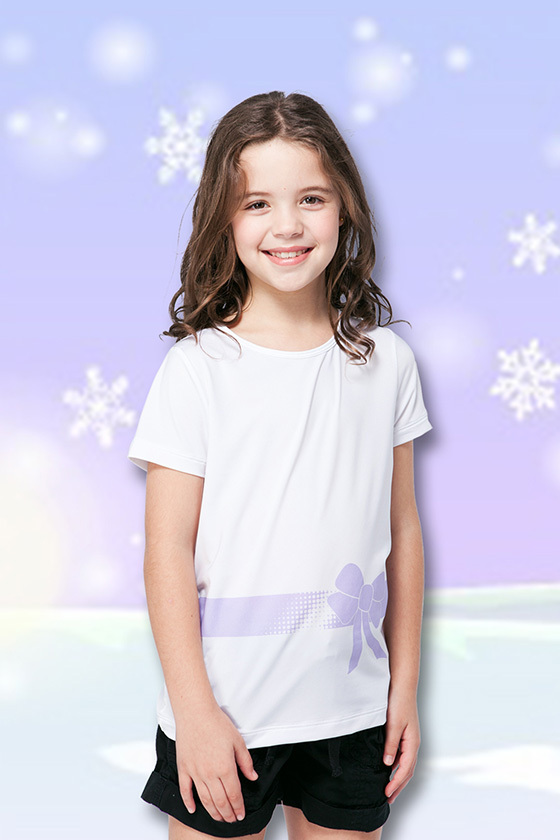 bodyfeel体感服飾複合機能涼感衣系列 女童-圓領T恤產品主圖